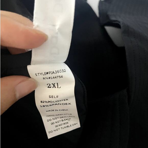 DAVI & DANI Women's Solid Ruffle Sleeve Tie Front One Piece Swimsuit Black - Picture 6 of 10